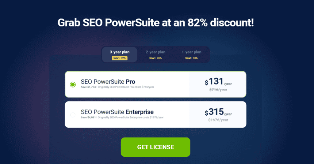 SEO Powersuite Xmas Sale